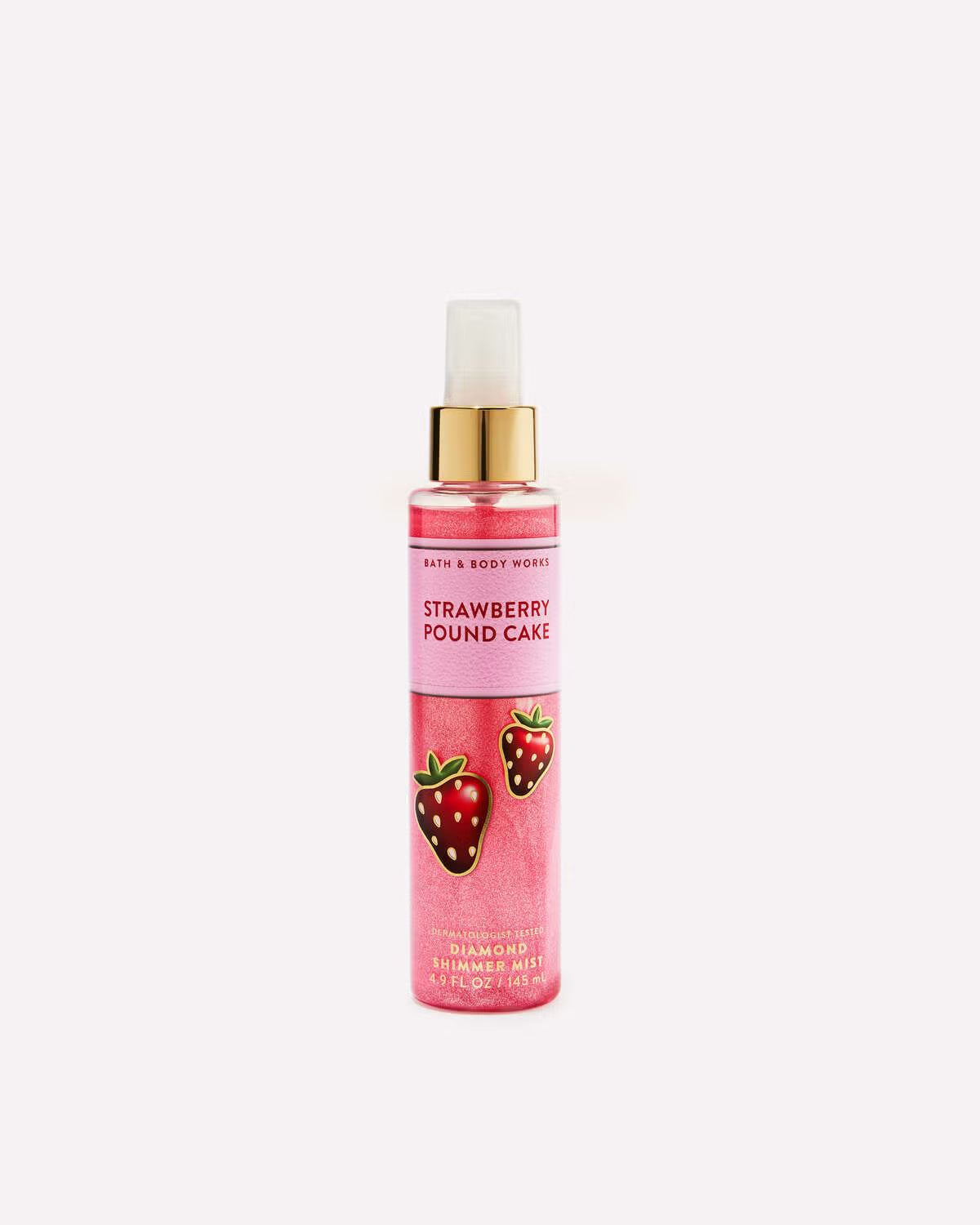Bath and Body Works Strawberry Pound Cake Diamond Shimmer Mist
