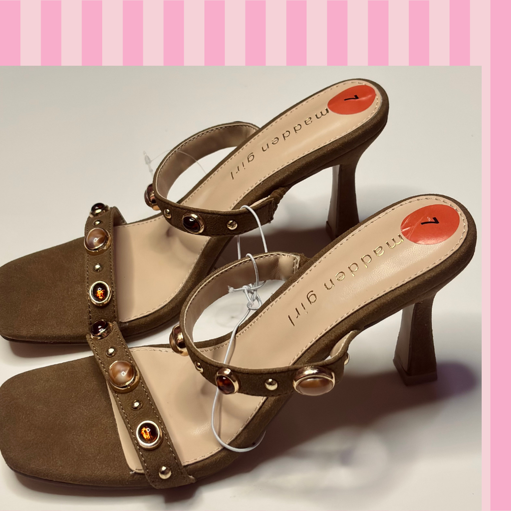Madden Girl Suede Mules