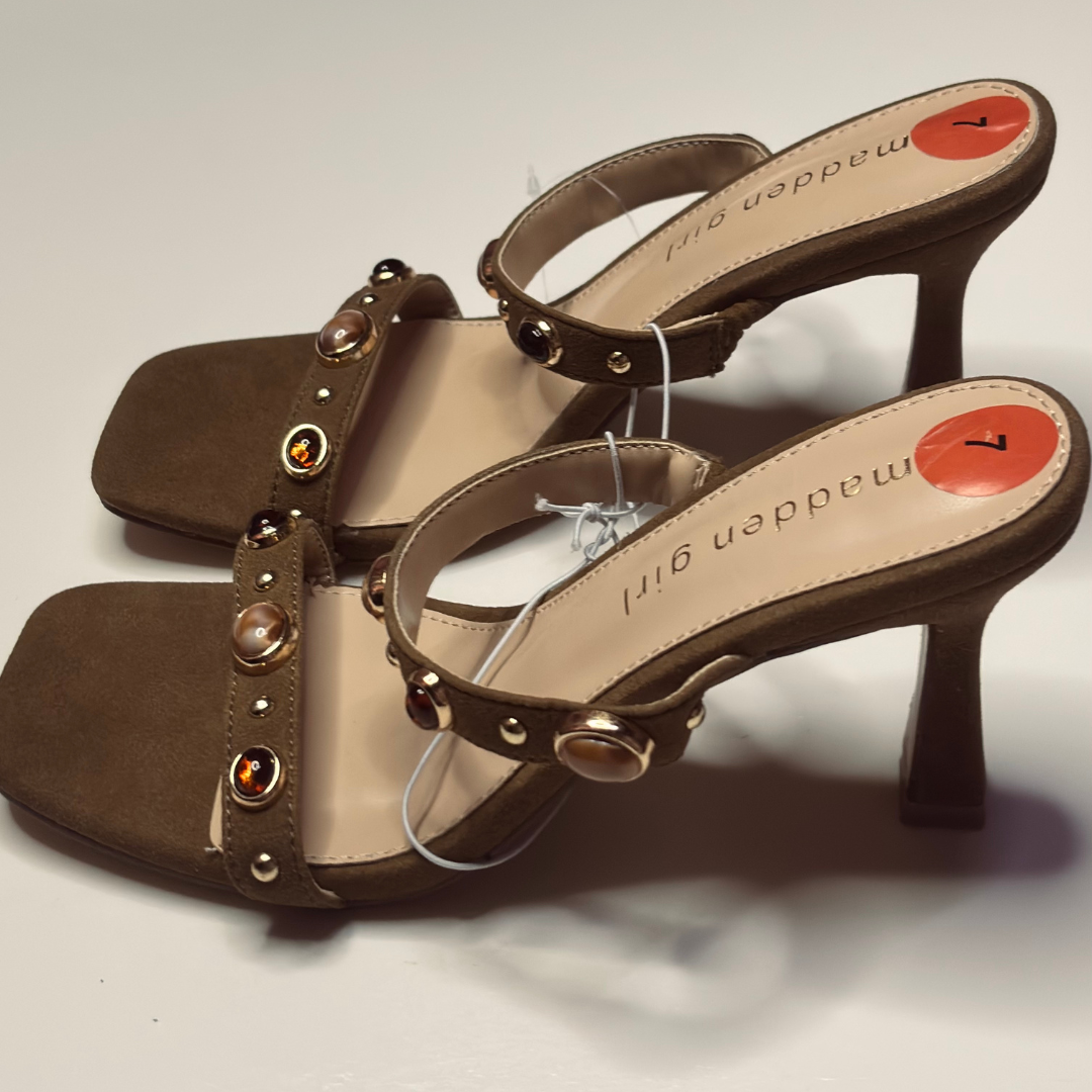 Madden Girl Suede Mules