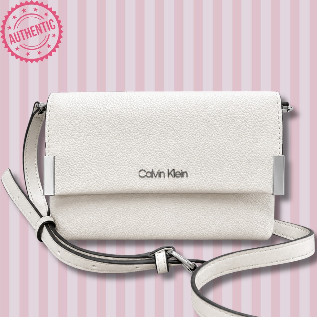 Calvin Klein Fold-over Flap Crossbody Bag