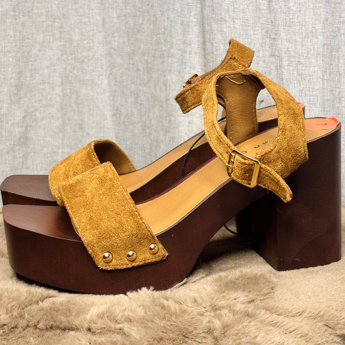 Madden Girl Alabama Platform Suede Sandals